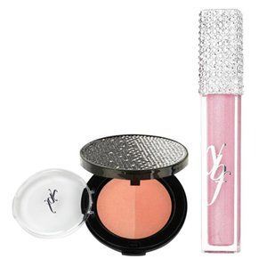 ybf Bling-tastic Blizzard Lip & Cheek Collection Peach  - Set of 2